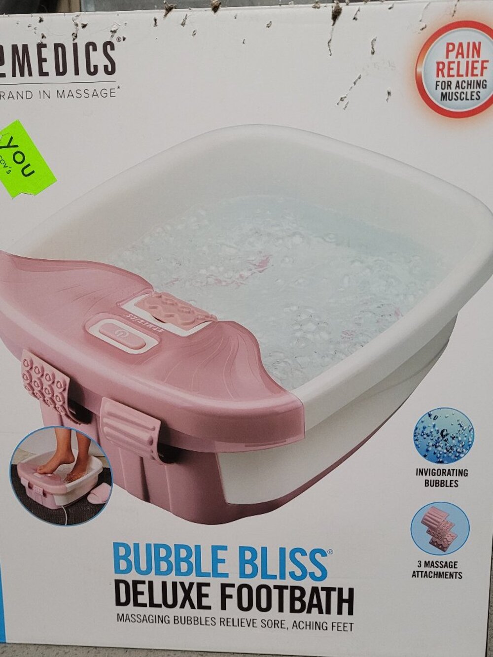 Homedics Deluxe Footbath